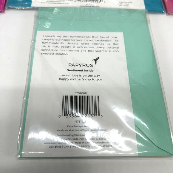 Lot of 7 Papyrus Mother's Day Cards, for Mom, Mommy to be, New Mom, Wife is Hot - Picture 16 of 16